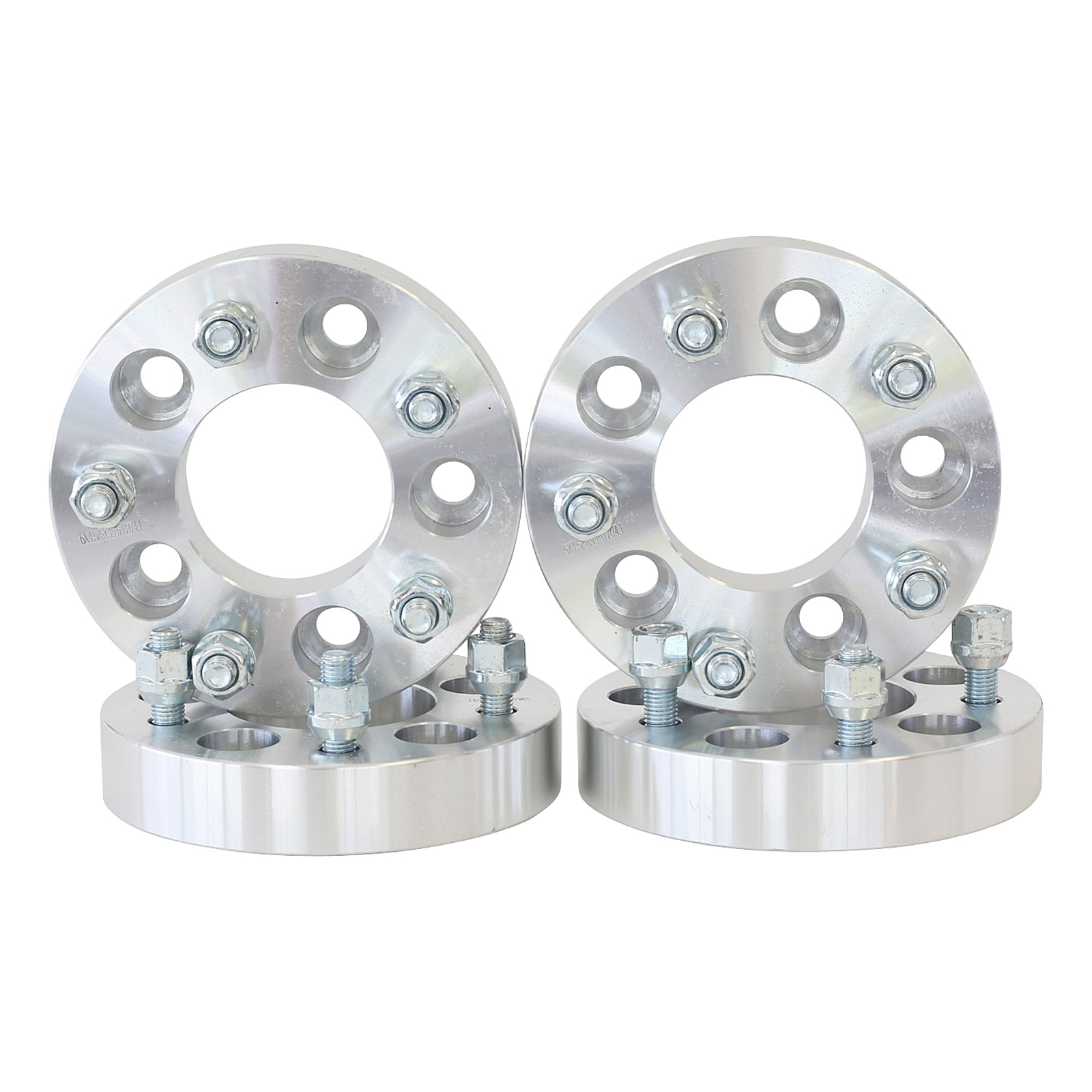 4 QTY Wheel Spacers Adapters 1.25" 5x4.25 (5x108) to 5x4.5 (5x114.3