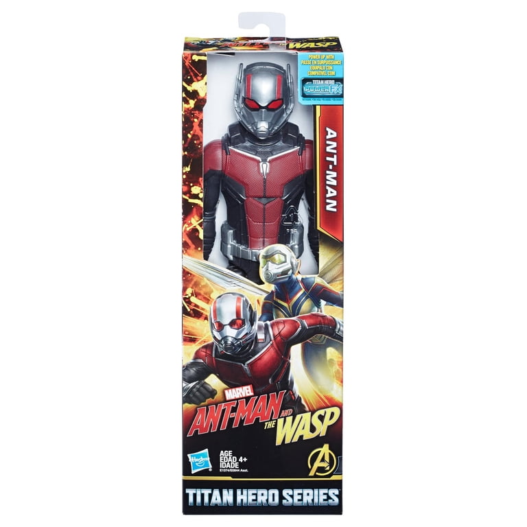 Marvel Ant-Man Action Figure, Titan Hero Series with Power FX Port
