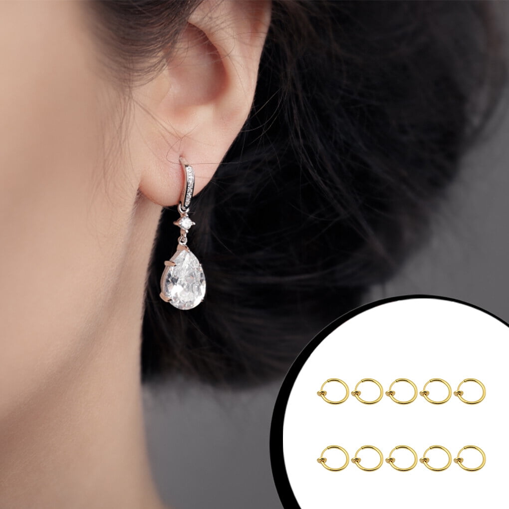 Earring adapters pierced to clip best sale