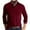 #01Wine, variant on Mens Long Sleeve Polo Shirts Collared Button Chest Pocket Soft Lightweight Stretchy Casual Golf Work Classic Stylish Tops 3XL