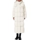 thumbnail image 4 of Abrigo Acolchado Largo con Capucha para Mujer PRETTYGARDEN Beige Talla M, 4 of 6