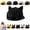 Black / Yellow / Beige / Green, variant on Aviator Style Baseball Cap with Integrated Goggles, Sail Goggles Hat, Pilot Goggles Baseball Cap for Costume and Streetwear