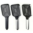 thumbnail image 4 of Bath High Pressure Shower Head 3 Mode Large Chrome Handset Heads Water Saving Grey, 4 of 7