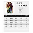 thumbnail image 3 of TIYOMI Plus Size Oversized T-Shirts For Women Distressed Tie Dye Summer Round Neck Short Sleeve Sun Shirts Workout Tops Boyfriend Tee Loose Fit Casual T-Shirt XL 14W 16W, 3 of 3