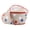 Natural, variant on LaRibbons 2 1/2" Wired Ribbon | Red/White/Blue Stars | 10 Yard Roll