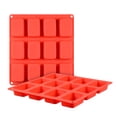 thumbnail image 1 of Molde de la hornada de silicona antiadherente 12 Cavity Chocolate Jelly Mold Maker Fabricante de la bandeja Postre Cocina Fiesta Utensilio Bakeware Regalo Inevent HA010036-00, 1 of 6