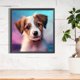 thumbnail image 3 of Pintura de diamante 5D DIY taladro redondo completo mascota cachorro kit decoración del hogar 40x40cm Hugtrwg Para estrenar, 3 of 9