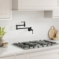 thumbnail image 4 of Kraus KPF-5002SFS Allyn 4 GPM Wall Mounted Single Hole Pot Filler - Stainless Steel, 4 of 7