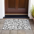 thumbnail image 6 of Addison Rugs Chantille Indoor/Outdoor Transitional Geometric Ivory Washable Rectangle Rug, 1'8" x 2'6", 6 of 6