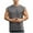 Dark Gray, variant on Mens Tank Top Solid Color Dry Fit Gym Running Sleeveless Muscle Shirts for Summer S-2XL