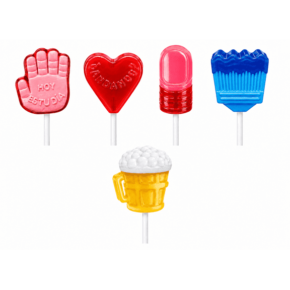 Novelty Lollipops, Assorted Shapes and Flavors, 20 Count, 10.16 oz