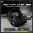 thumbnail image 5 of Wireless Gaming Headset for PS4/PS5/Xbox/Switch/PC, Bluetooth Over Ear Headphones, 1000mAh Battery, Ultra-Low Latency, 7.1 Stereo Surround Sound , 60H Battery Gaming Headphone, 5 of 9