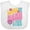 AA-White, variant on Inktastic Nana and Pops Love Me Retro Flowered Girls Baby Bib