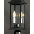 thumbnail image 4 of 30020CLBK Maxim Lighting Vicksburg - 2 Light Outdoor Post Mount, 4 of 5