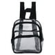 thumbnail image 3 of Mini mochila transparente, mini mochila transparente para estadio, mochila transparente para la escuela, rendimiento sólido, 3 of 14
