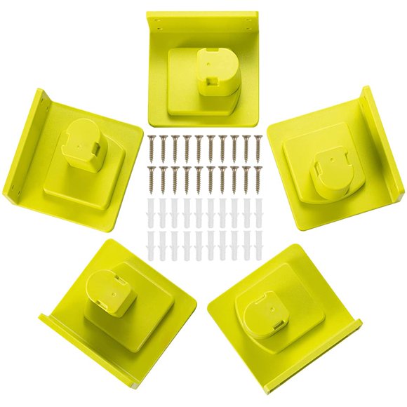 Soporte para herramientas MLYNZXJSY, paquete de 5, plástico ABS, compatible con Ryobi 18V