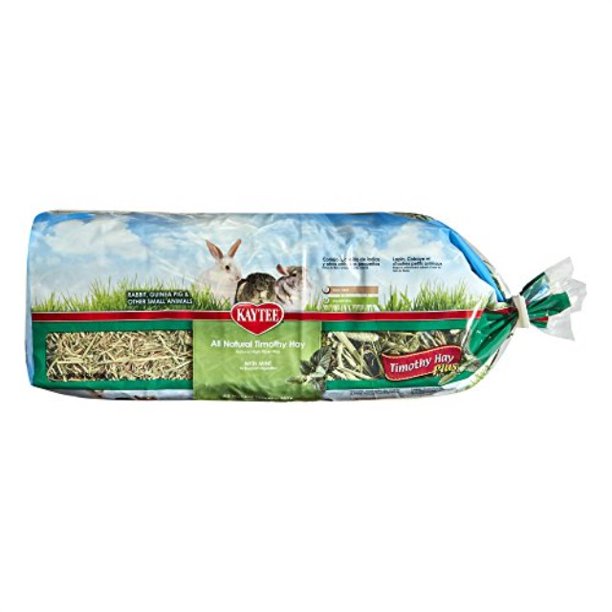 Kaytee Timothy Hay for Rabbits & Small Animals, Assorted Flavors, 24 oz Bag