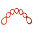 thumbnail image 1 of Justharion Stretching Resistance Exercise Band Stretchable Working Out Training Bands Red, 1 of 5