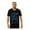 black, variant on Fly Society Mens The Airplane Fly Graphic T-Shirt, Black, Small