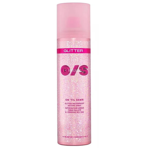Spray fijador, talla única, con purpurina «Til Dawn», resistente al agua, 143 ml