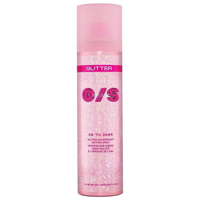 Spray fijador, talla única, con purpurina «Til Dawn», resistente al agua, 143 ml