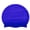 Blue, variant on Hariumiu Swim Cap Elastic Put on Easily Silicone Silicone Swimcap Long Hair for Training