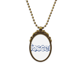 thumbnail image 1 of Collar Vintage de Bronce Antiguo Azul Unbranded 4.0 cm x 3.0 cm, 1 of 3