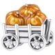thumbnail image 1 of Charm calabaza otoño CharmPumpkinBarrow 1Pza Plata S925 Chapa Charm Separador Carreta con Calabazas Naranja/Plata., 1 of 2