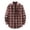 wei163-Red, variant on IWRICH Flannel Shirt for Men Fashion Long Sleeve Plaid Button down Shirt Casual Lightweight Jacket Red XL