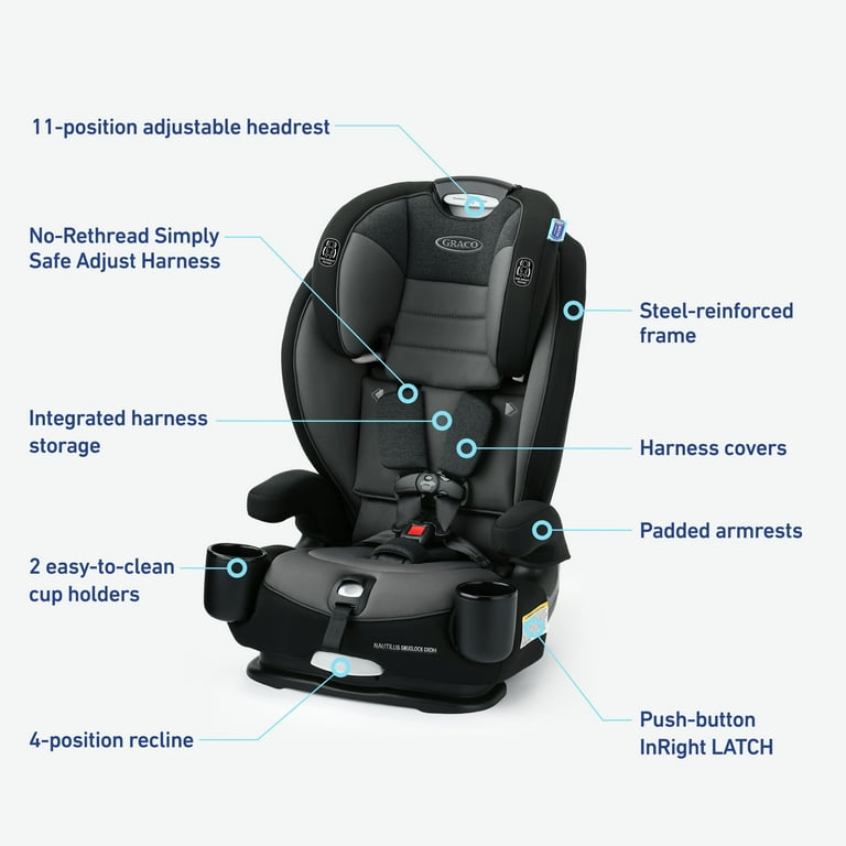 Graco nautilus shop snuglock lx walmart