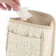thumbnail image 5 of Bote de Basura para Auto Único y Práctico, Colgante para Asientos Delanteros y Traseros 1 Pcs Beige Blanco, 5 of 6