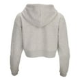 thumbnail image 4 of Boxercraft BW5404 Women's Cropped Fleece Hoodie-Oxford Heather-S, 4 of 4
