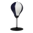 thumbnail image 1 of Tholdsy Pelota de boxeo de escritorio de diseño de calidad, pelota de boxeo de de cuero, pelota de velocidad catártica para oficina, Juguetes azul blanco, 1 of 6