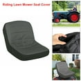 thumbnail image 6 of Universal Lawn Mower Tractor Seat Cover Grey Padded Comfort Pad Storage Pouch, 6 of 12