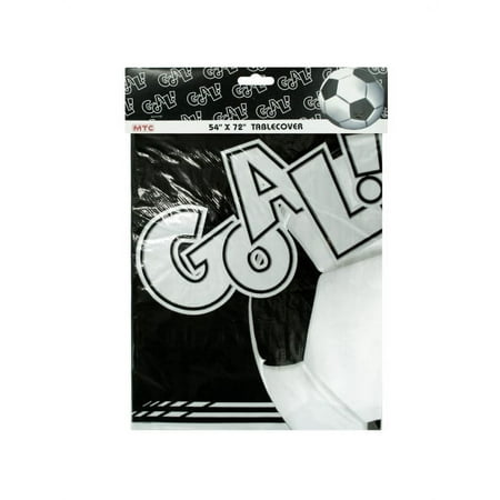 54X72 Soccer Tablecover, 24 Count