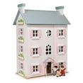 thumbnail image 3 of Mentari Toys - Heather Hall - Giant 3 Level Doll House with 8 Rooms - Removable Chimney - Develops Role Play and Imaginative Skills - Age 3+, 3 of 8
