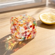 Sparkly Sugar Squishy Cube-Colorful Version