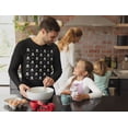 thumbnail image 2 of Old Glory Mens Skull And Crossbones Snowy Ugly Christmas Sweater Long Sleeve T Shirt, 2 of 6