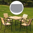 thumbnail image 4 of Almohadillas para silla Cojín para asiento de silla de comedor perfecl Gris claro, 4 of 8