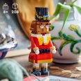 thumbnail image 4 of LEGO Nutcracker Figure Toy Building Set, Holiday Home Decor Piece, Christmas Gift for Kids, 40640, 4 of 5