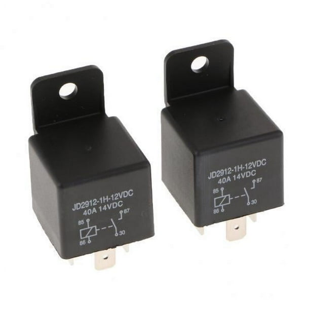 Relé SPST de 12V 40A Strade Fareast Limited 4 pines 5 piezas
