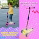 thumbnail image 5 of Scooter Patín De Zorrito Con Luz y Sonido De Pie 3 Colores rosa, 5 of 6