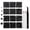 Black, variant on 6736PCS Hotfix Rhinestones for Crafts, 5 Sizes, SS6-SS30, Crystal AB