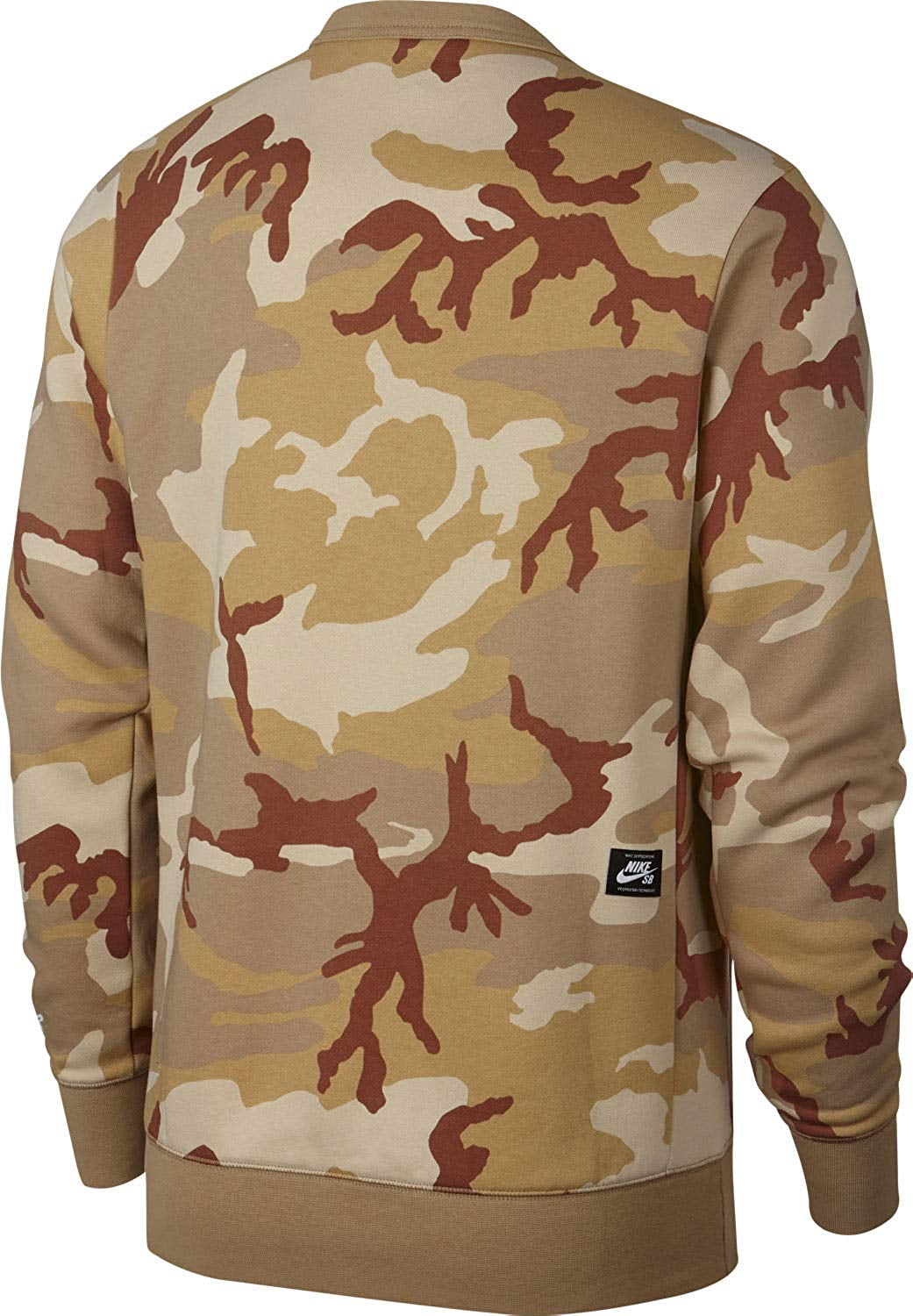 nike camo crewneck sweatshirt
