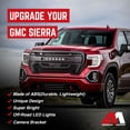 thumbnail image 3 of AMERICAN MODIFIED Grille w/Lights for 19-21 GMC Sierra 1500 Base, & SLE, 3 of 12