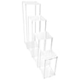 thumbnail image 3 of Koyal Wholesale Clear Acrylic Floral Stand, Wedding Centerpiece for Decoration, Small, Medium, Large, X-Large, 4-Pack, 3 of 5