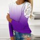 thumbnail image 1 of Ichuanyi liquidación de mujeres de verano para mujeres blusa de manga larga de manga redonda de impresión de encaje de encaje camiseta ICHUANYI WER2023082207892, 1 of 5