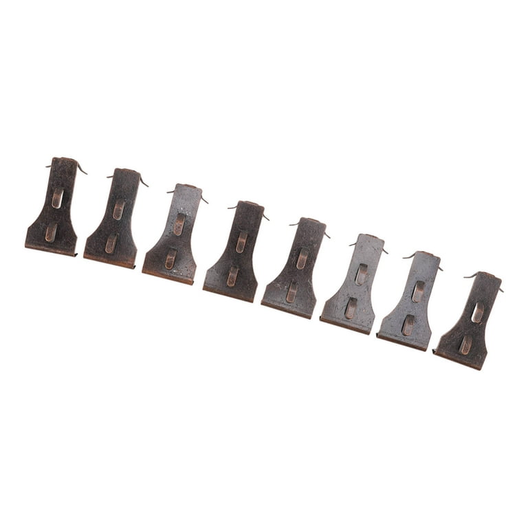 4PCS Brick Hook Clip Outdoor Hooks for 60-70mm Brick in Height Hanger Clips  I3O8
