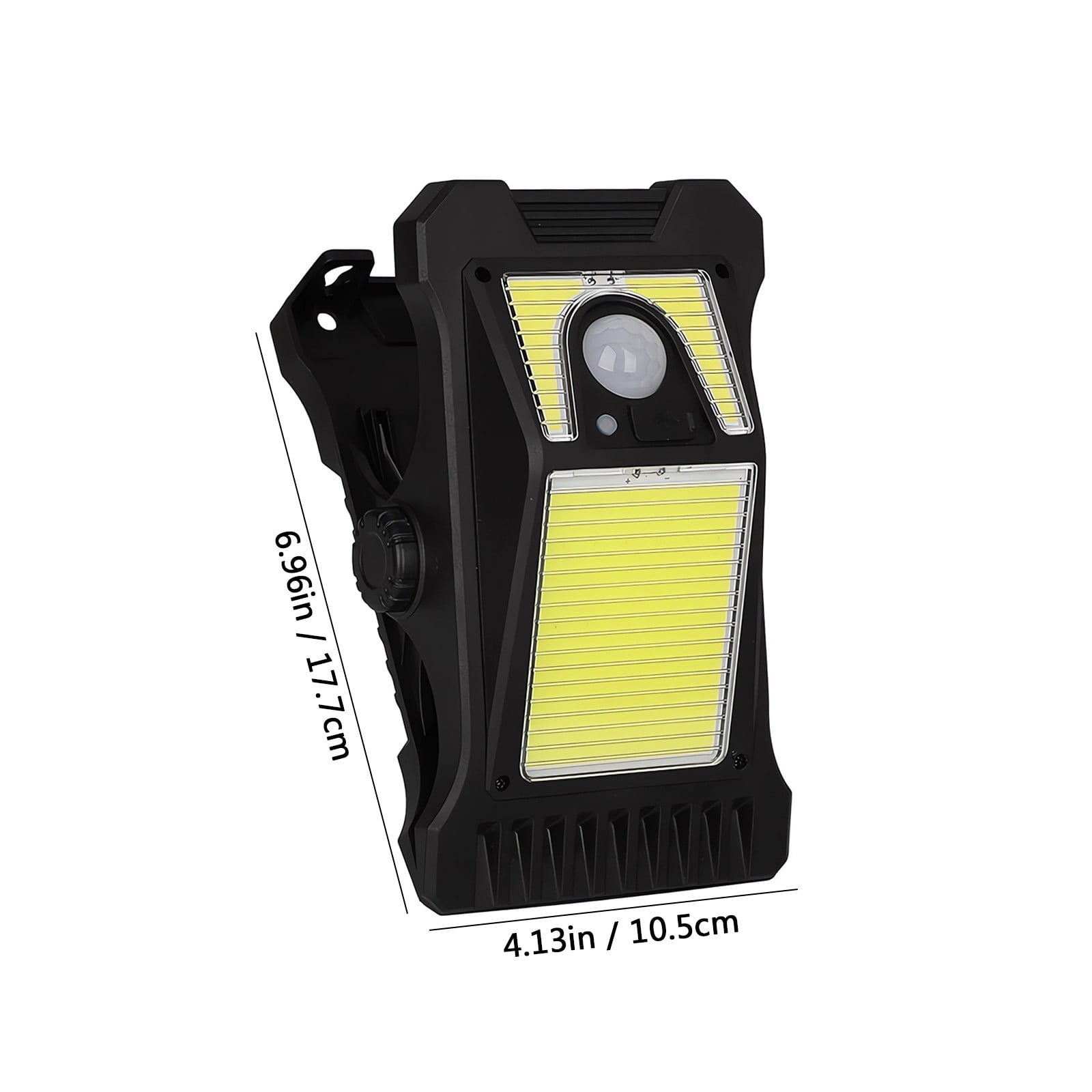 2PC Solar Outdoor Clip Light With COB Source, Motion Detection, Portable For Garden, Yard, Pathways, Easy Installation, Waterproof Design