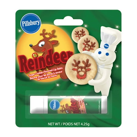 Pillsbury Cookie Dough Reindeer Lip Balm - Walmart.com